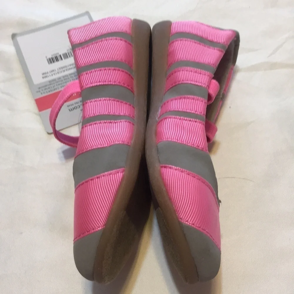 Carter’s Pink Gray striped infant…